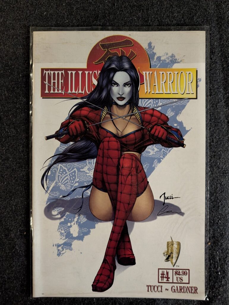 The Illustrated Warrior #4 front cover