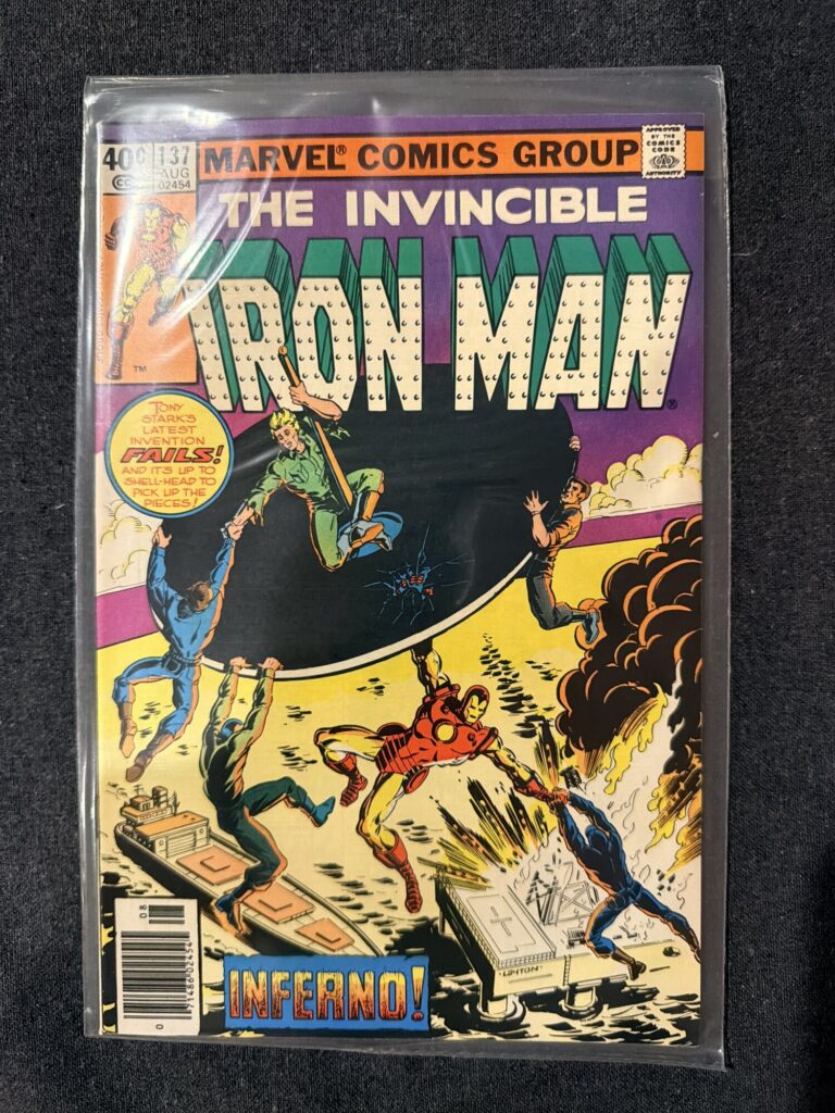 Iron Man #137 front cover