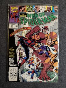 Web of Spider-Man #64 front cover