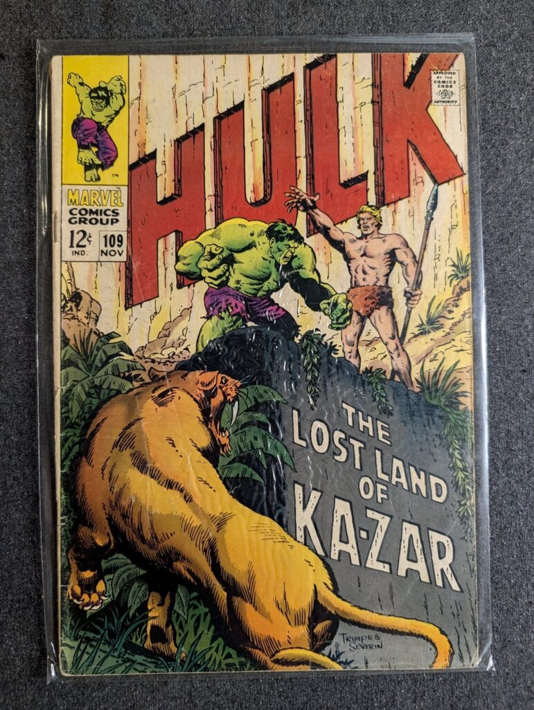 The Incredible Hulk #109 front cover