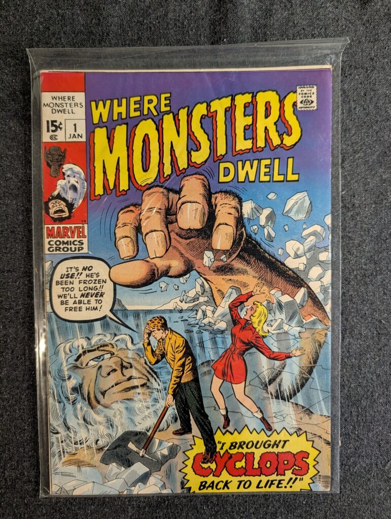Where Monsters Dwell #1 front cover