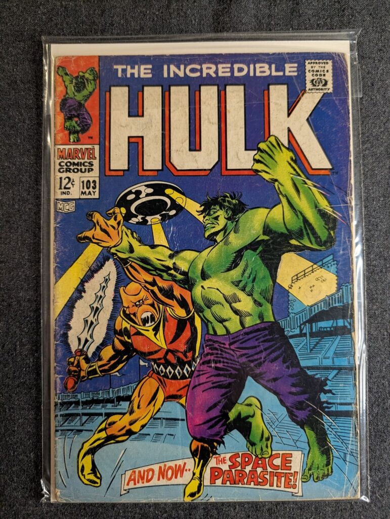 The Incredible Hulk #103 front cover