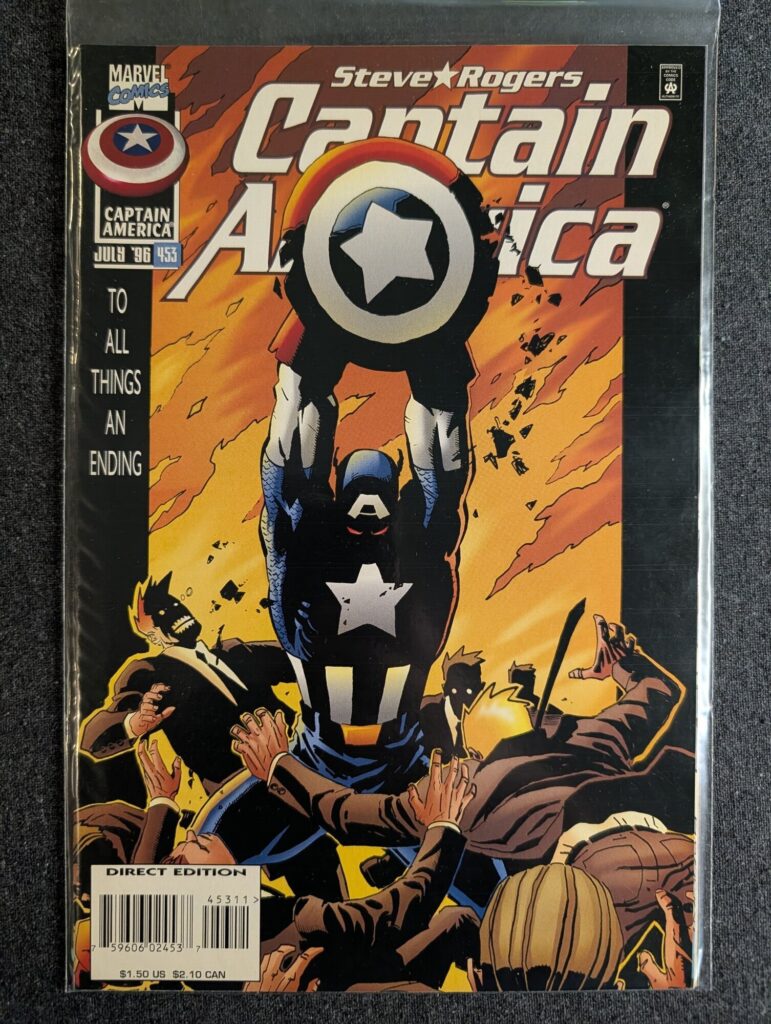 Captain America #453 front cover