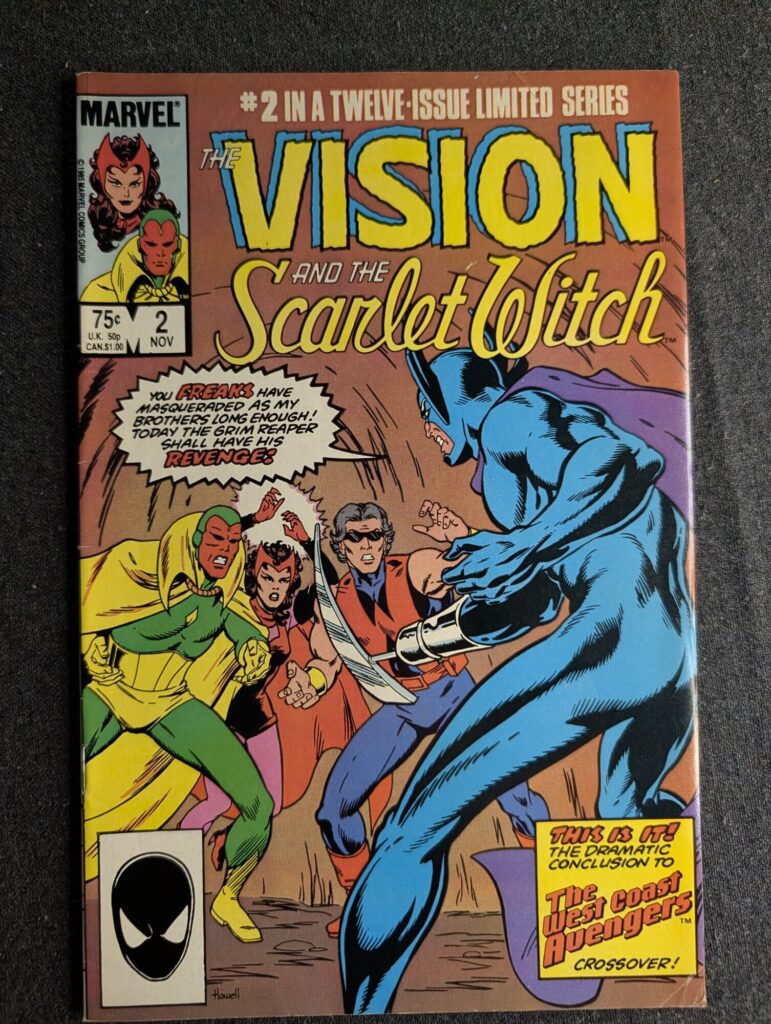 The Vision and the Scarlet Witch #2 front cover