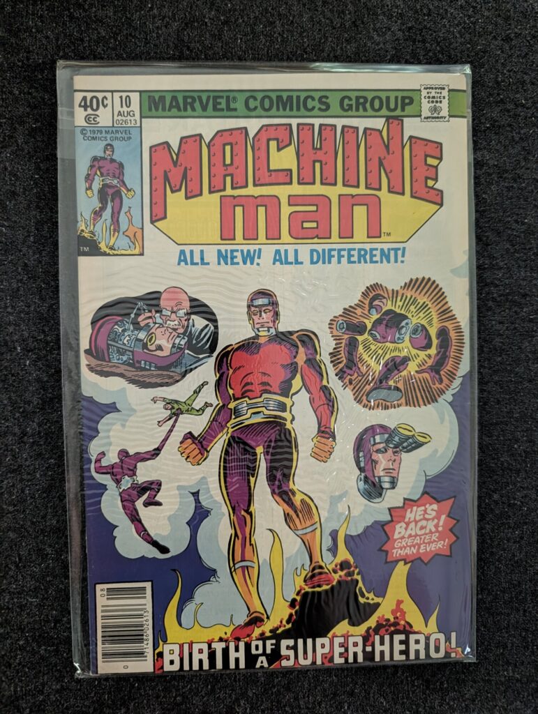 Machine Man #10 front cover