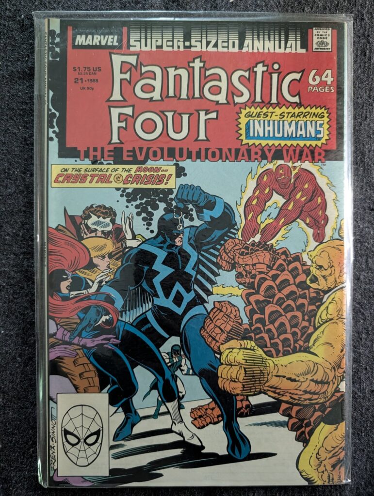 Fantastic Four Annual #21 front cover