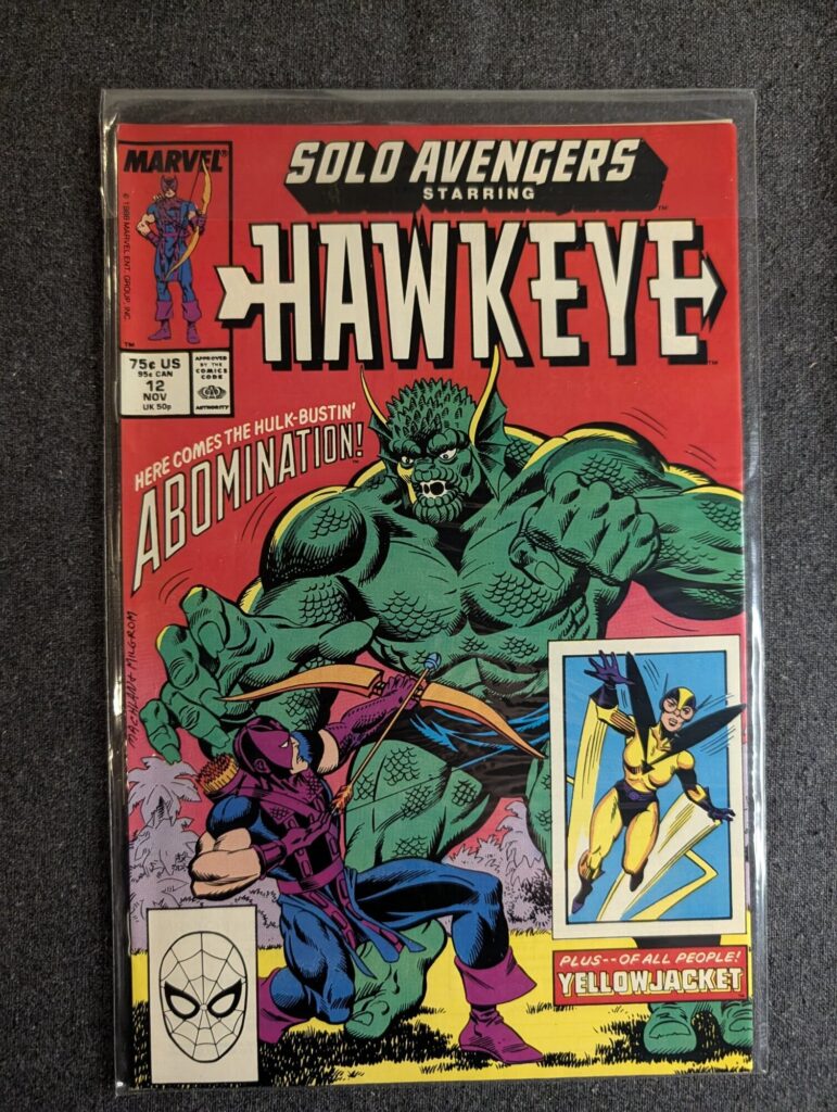 Solo Avengers #12 front cover