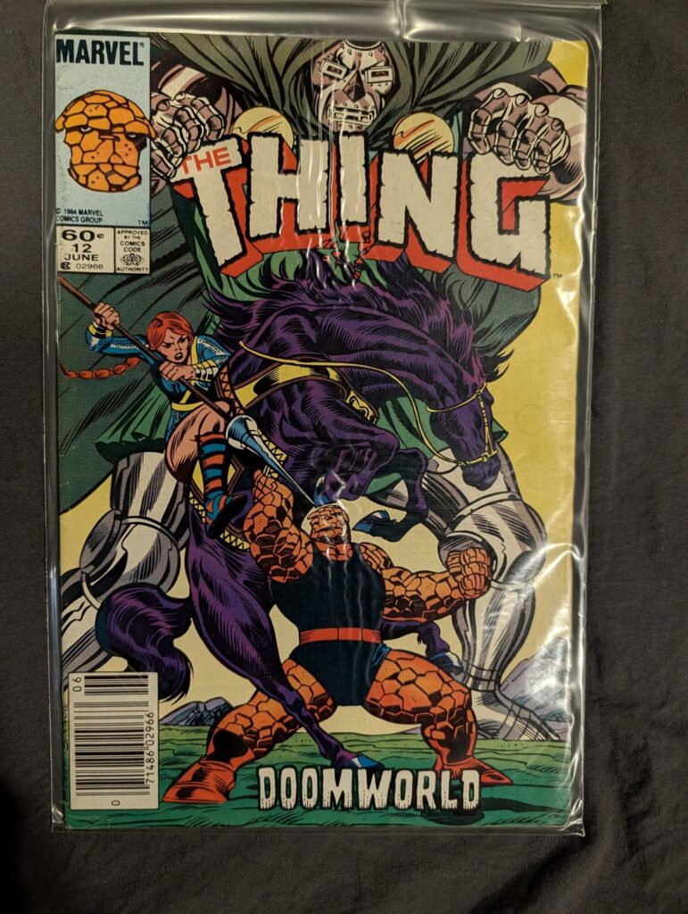 The Thing #12 front cover