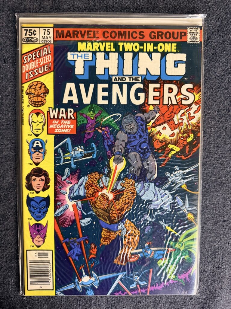 Marvel Two-In-One #75 front cover