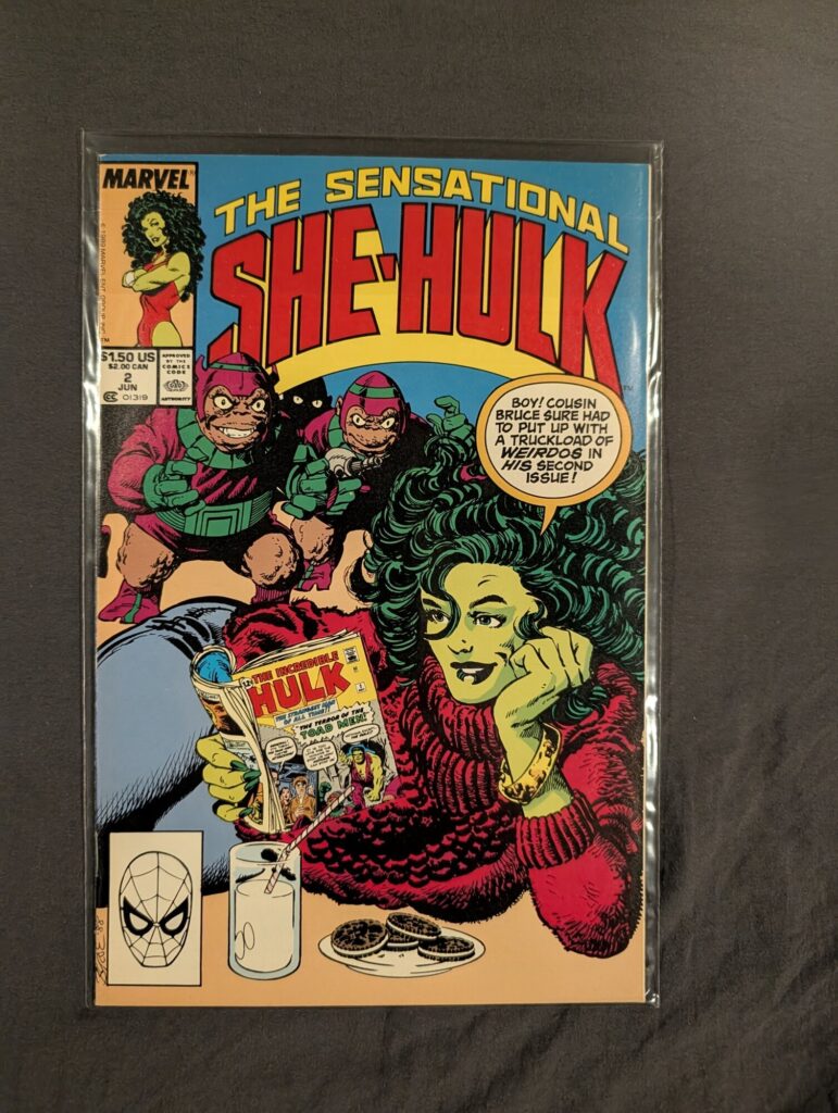 The Sensational She-Hulk #2 front cover