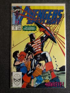 Avengers Spotlight #31 front cover