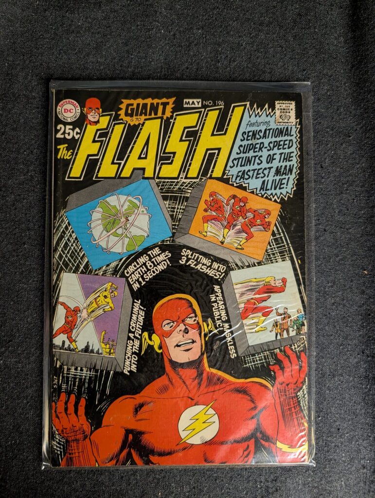The Flash #196 front cover