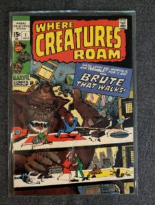 Where Creatures Roam #1 front cover