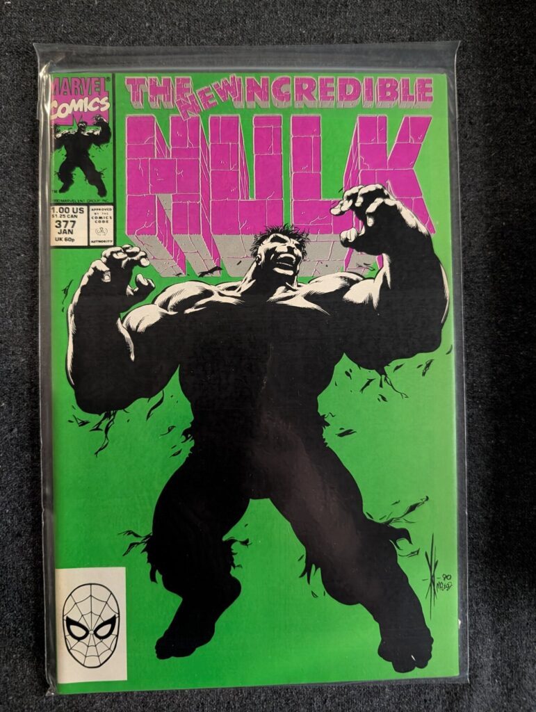 The Incredible Hulk #377 front cover