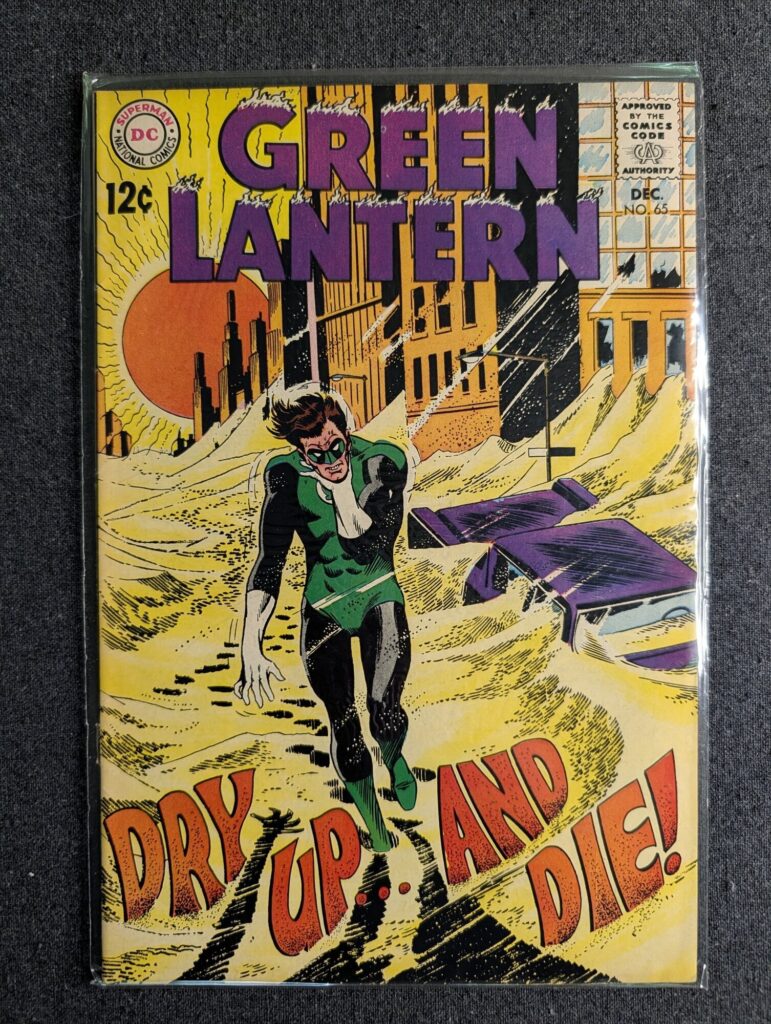 Green Lantern #65 front cover