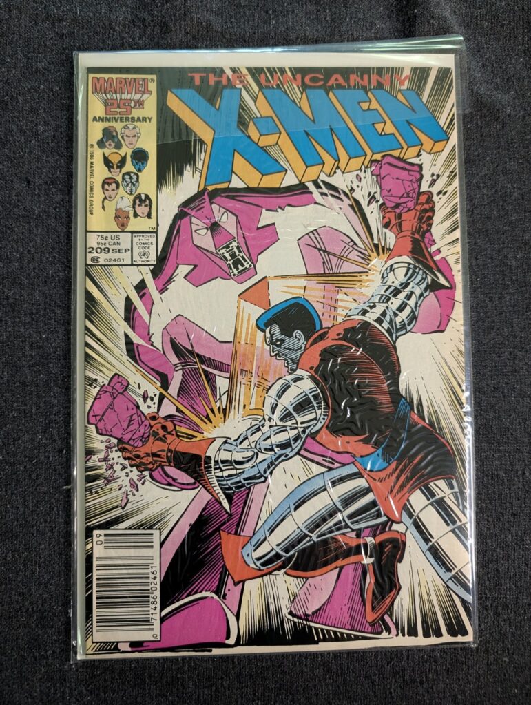 The Uncanny X-Men #209 front cover