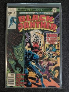 Black Panther #3 front cover