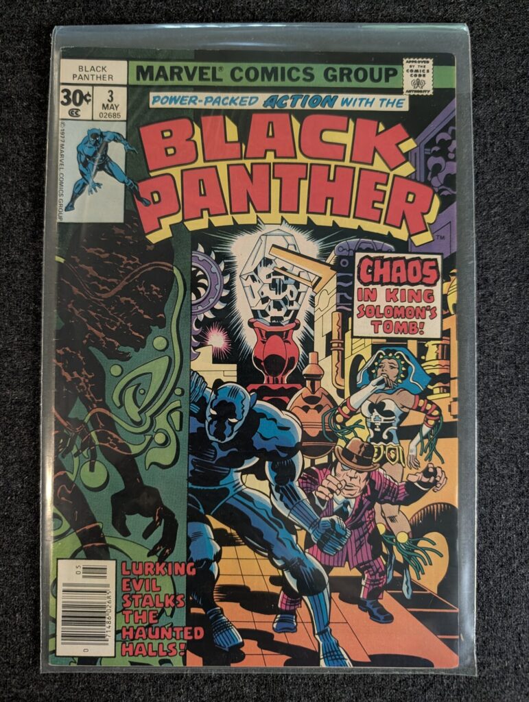 Black Panther #3 front cover