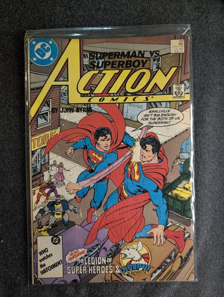 Action Comics #591 front cover