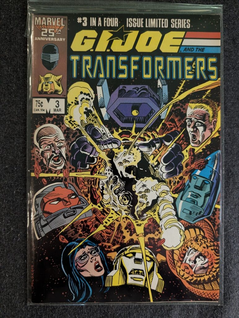 G.I. Joe and the Transformers #3 front cover