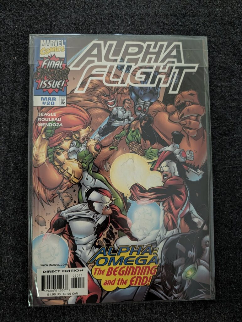 Alpha Flight #20 front cover