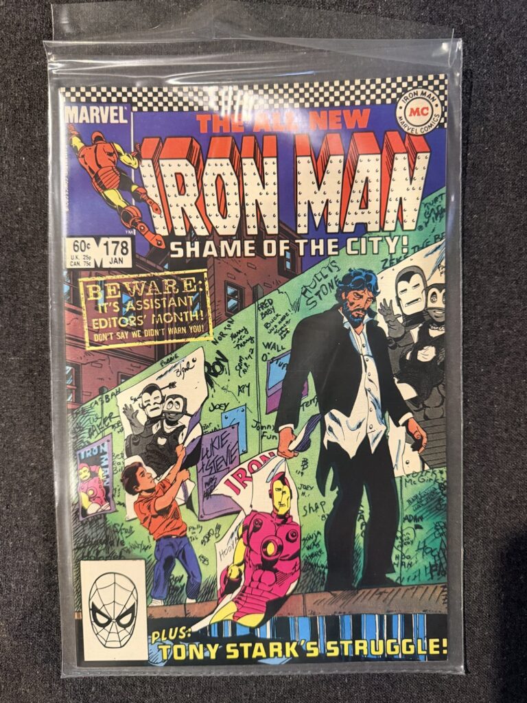 Iron Man #178 front cover