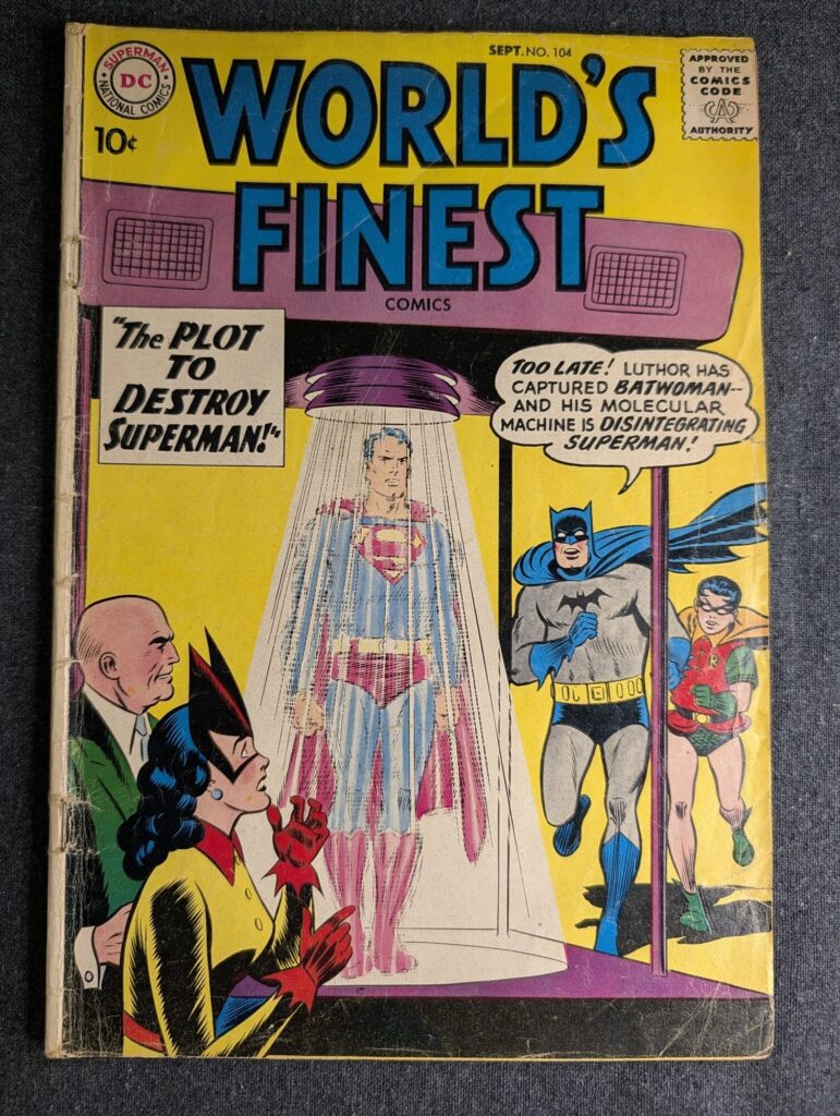 World's Finest Comics #104 front cover