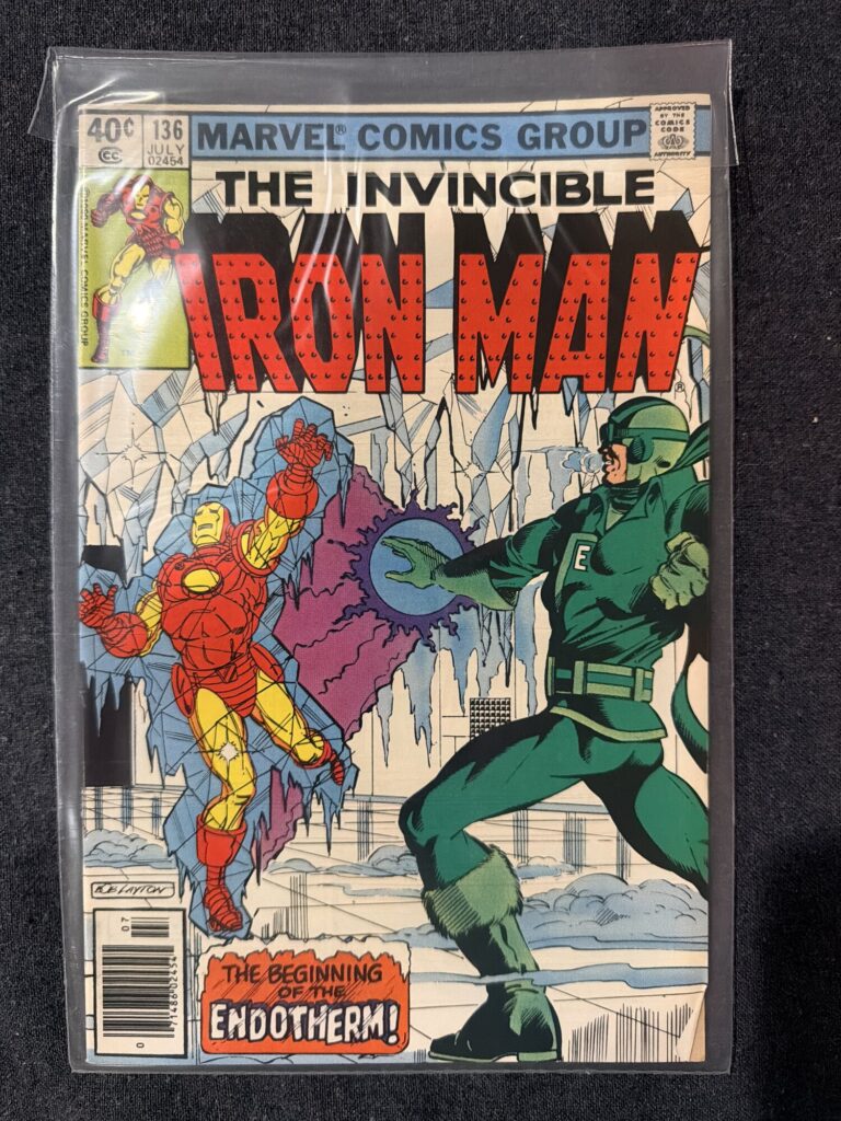 Iron Man #136 front cover