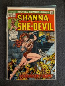 Shanna the She-Devil #2 front cover