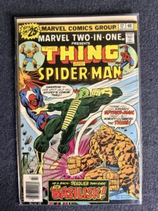 Marvel Two-In-One #17 front cover