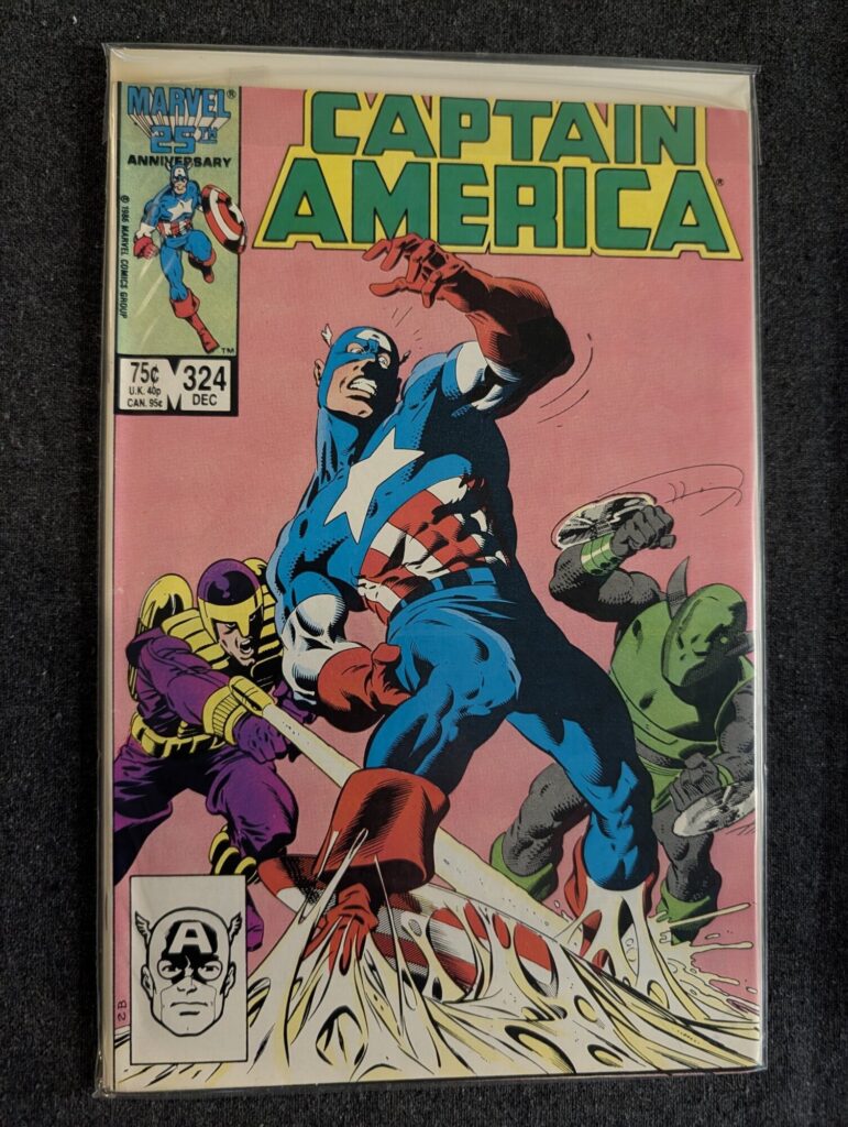 Captain America #324 front cover