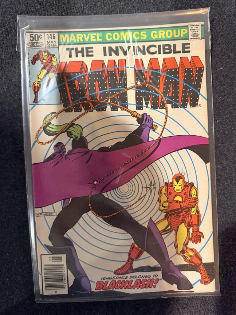 Iron Man #146 front cover
