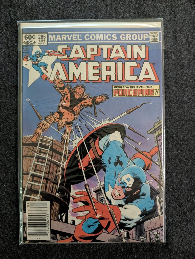 Captain America #285 front cover