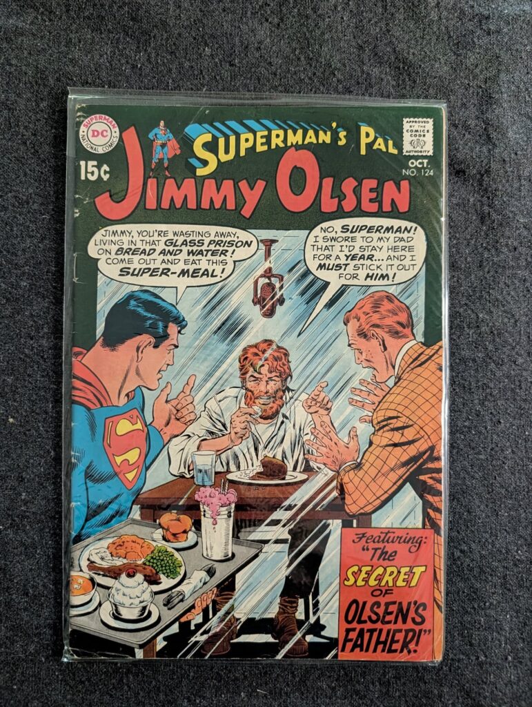 Superman's Pal Jimmy Olsen #124 front cover