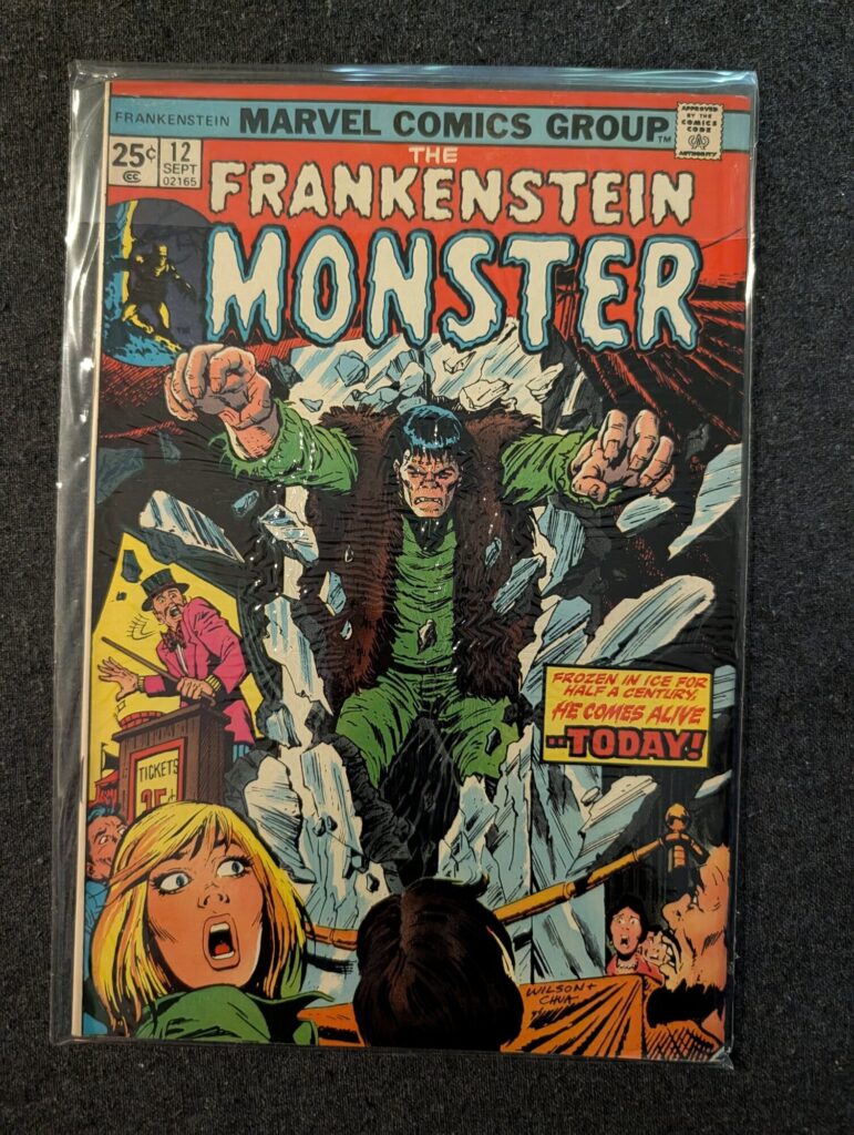 The Frankenstein Monster #12 front cover