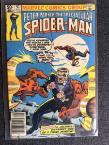 The Spectacular Spider-Man #57 front cover