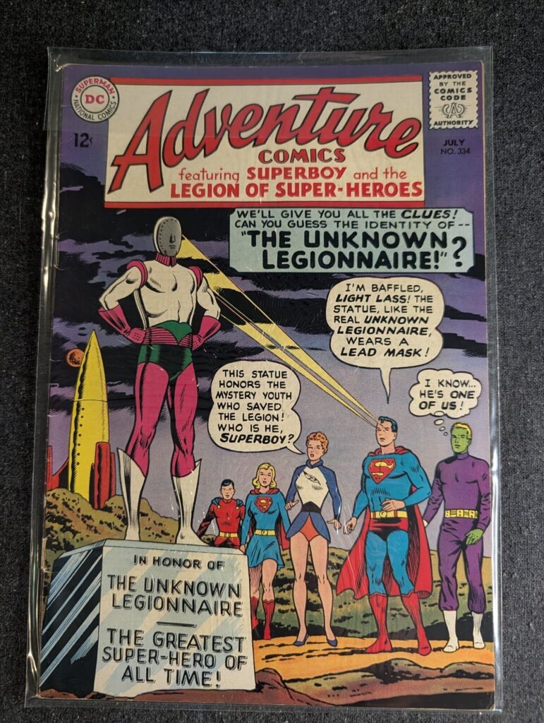Adventure Comics #334 front cover