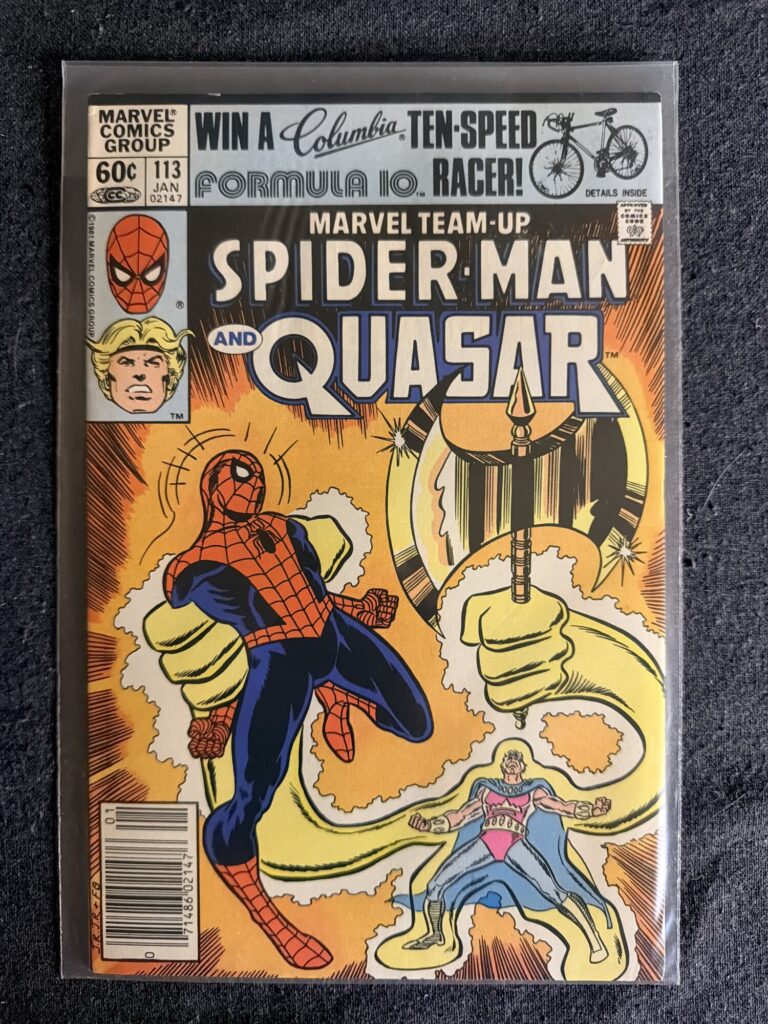 Marvel Team-Up #113 front cover
