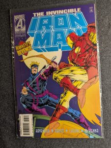 Iron Man #323 front cover