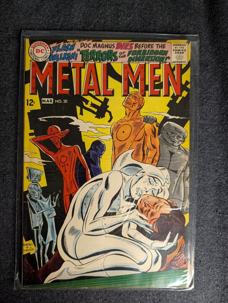 Metal Men #30 front cover