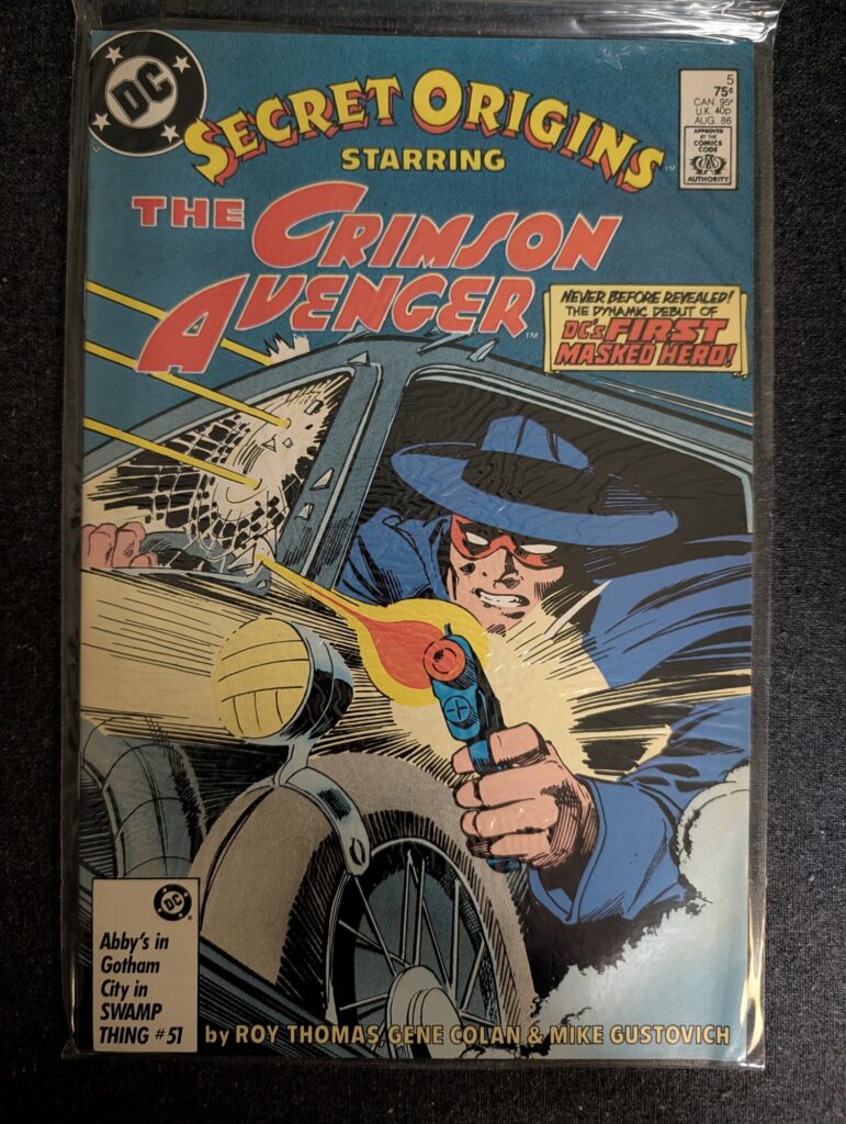 Secret Origins #5 front cover