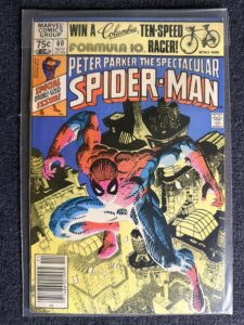 Peter Parker, The Spectacular Spider-Man #60 front cover