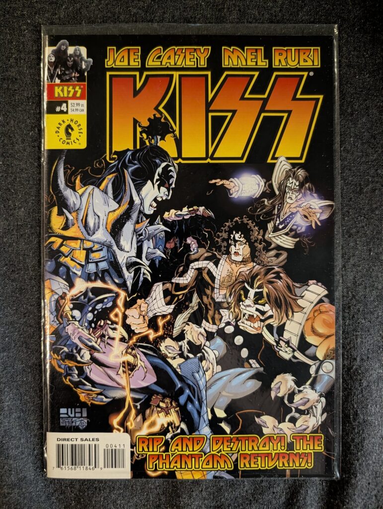 KISS #4 front cover