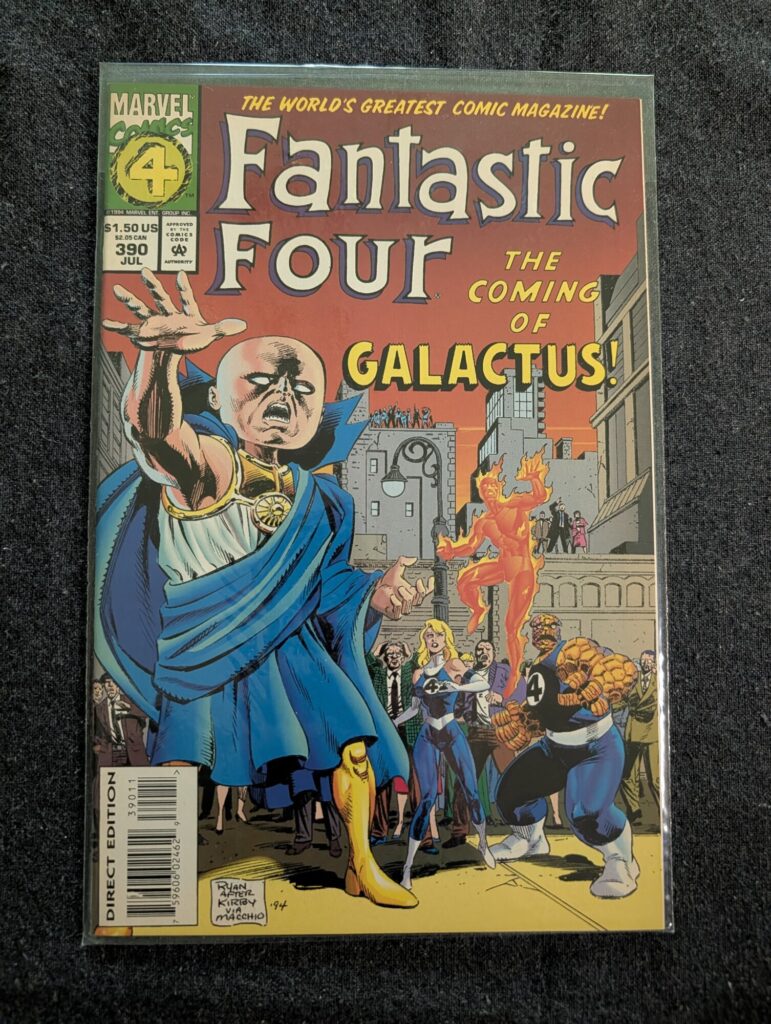 Fantastic Four #390 front cover