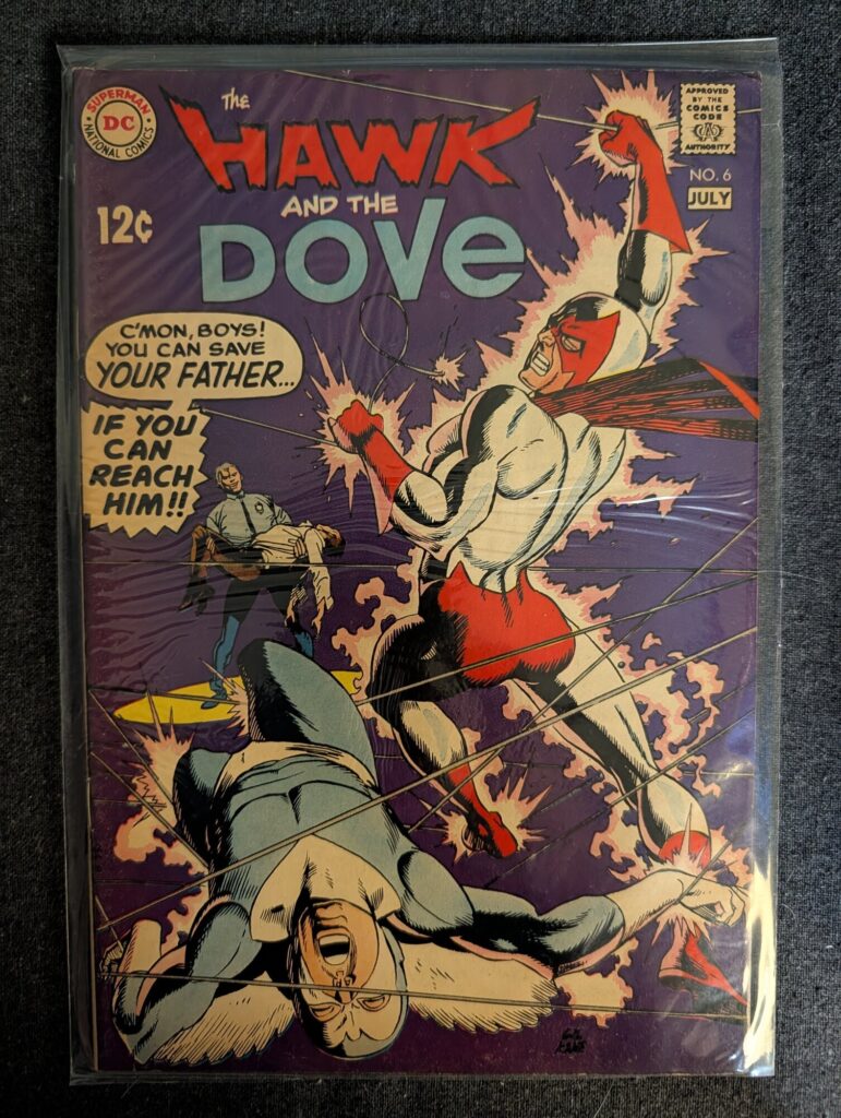 The Hawk and the Dove #6 front cover