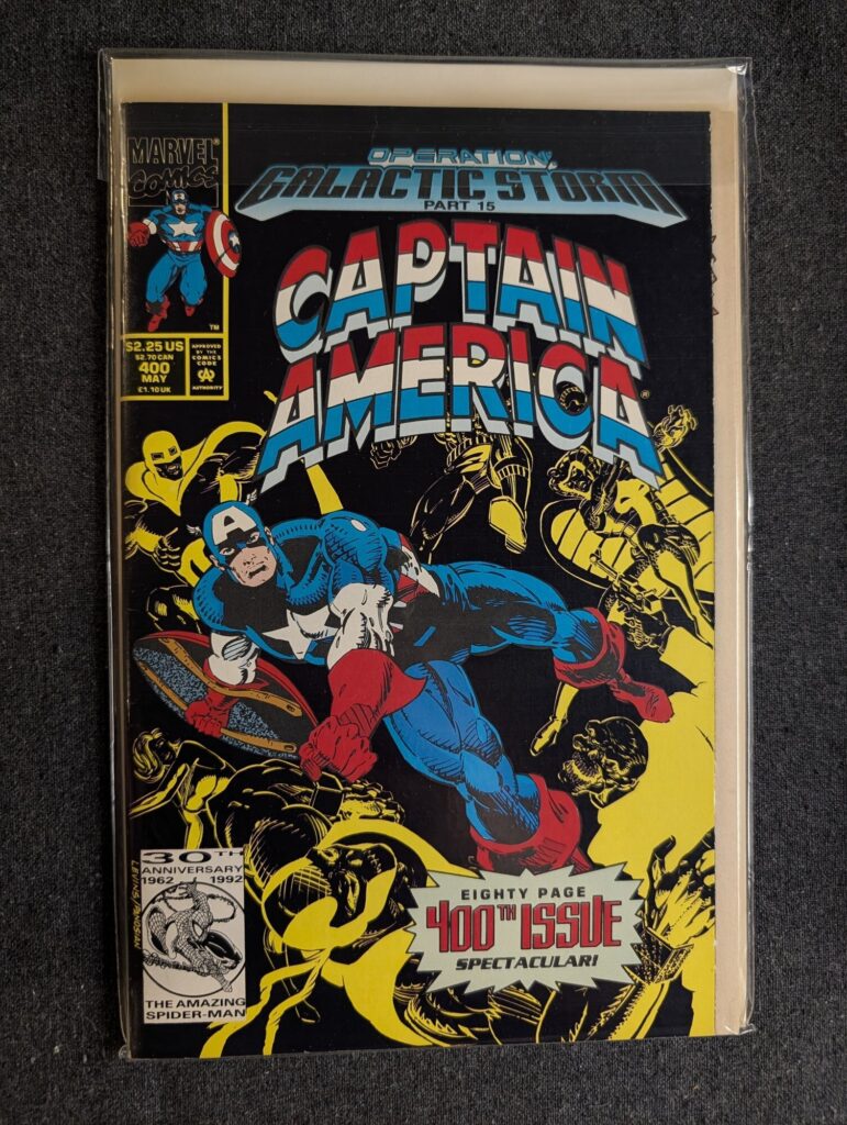 Captain America #400 front cover