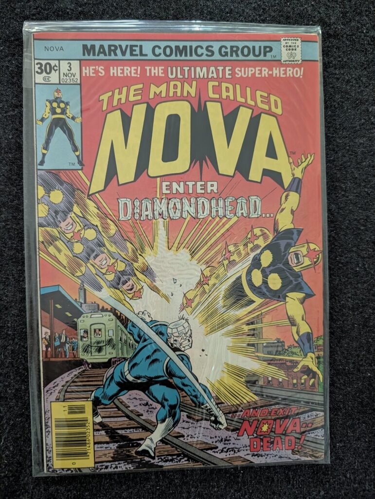 The Man Called Nova #3 front cover