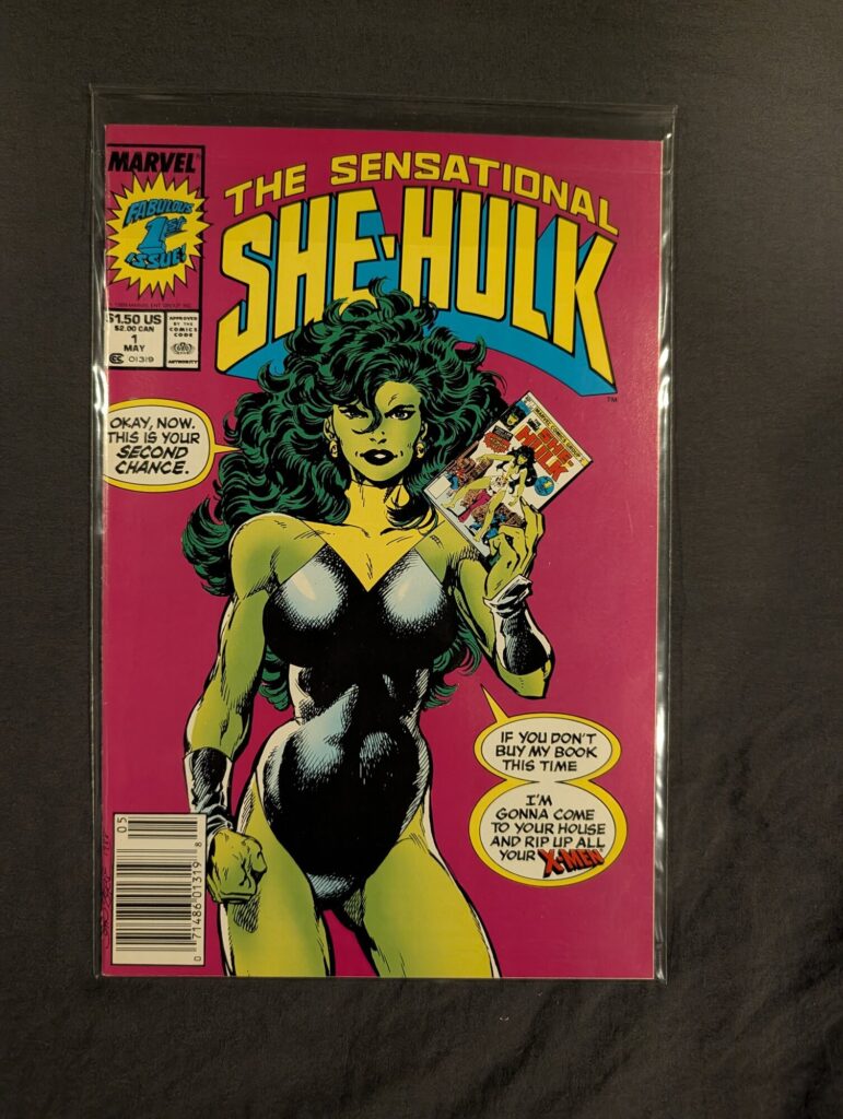 The Sensational She-Hulk #1 front cover