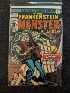 The Frankenstein Monster #14 front cover