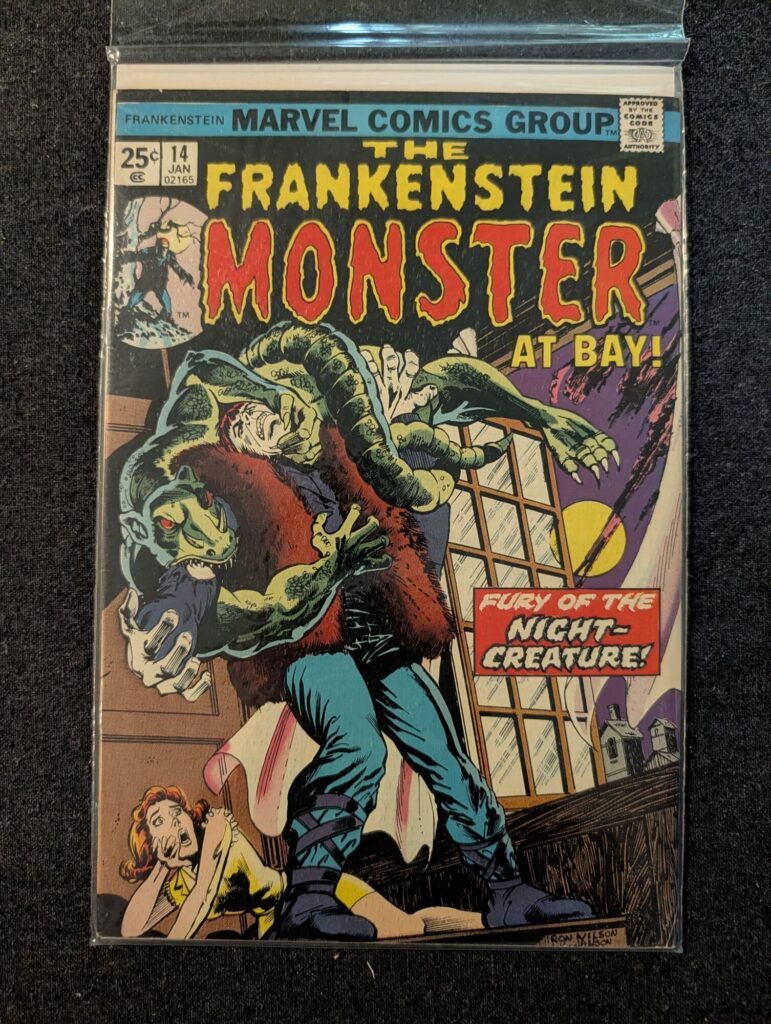 The Frankenstein Monster #14 front cover
